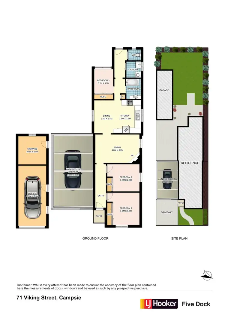 Floorplan of Homely house listing, 71 Viking Street, Campsie NSW 2194