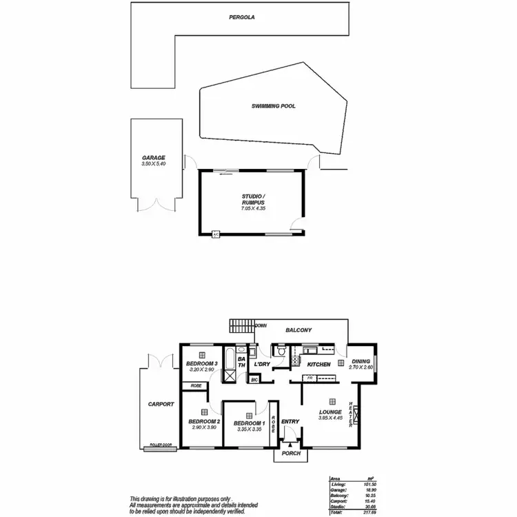 Floorplan of Homely house listing, 10 Josephine Street, Highbury SA 5089