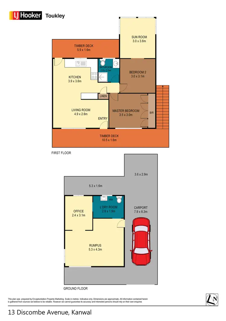 Floorplan of Homely house listing, 13 Discombe Avenue, Kanwal NSW 2259