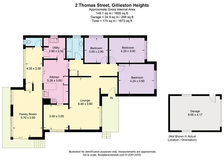 Floorplan of Homely house listing, 2 Thomas Street, Gillieston Heights NSW 2321
