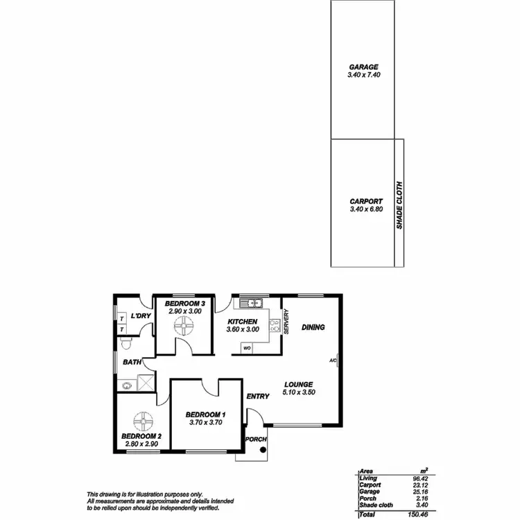 Floorplan of Homely house listing, 24 Glenere Drive, Modbury SA 5092