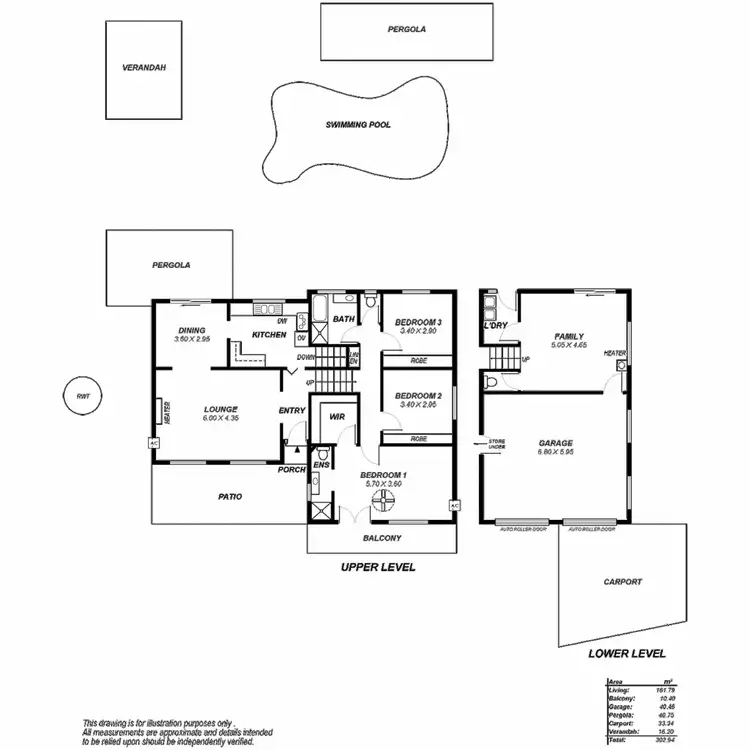 Floorplan of Homely house listing, 15 Deering Crescent, Banksia Park SA 5091