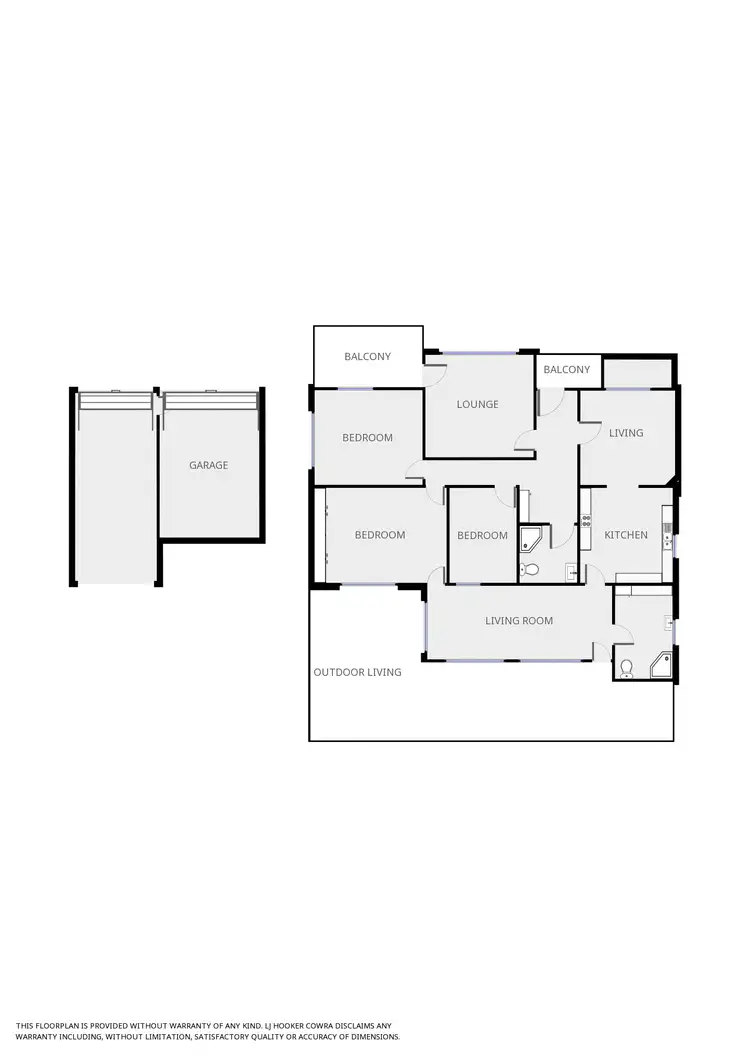 Floorplan of Homely house listing, 6 Liverpool Street, Cowra NSW 2794