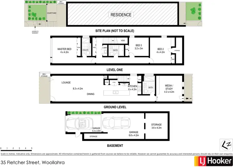 Floorplan of Homely house listing, 35 Fletcher Street, Woollahra NSW 2025