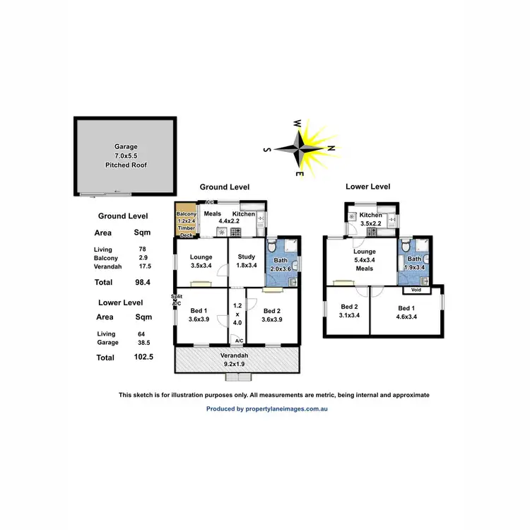 Floorplan of Homely house listing, 2/4 Edith Street, Gawler East SA 5118