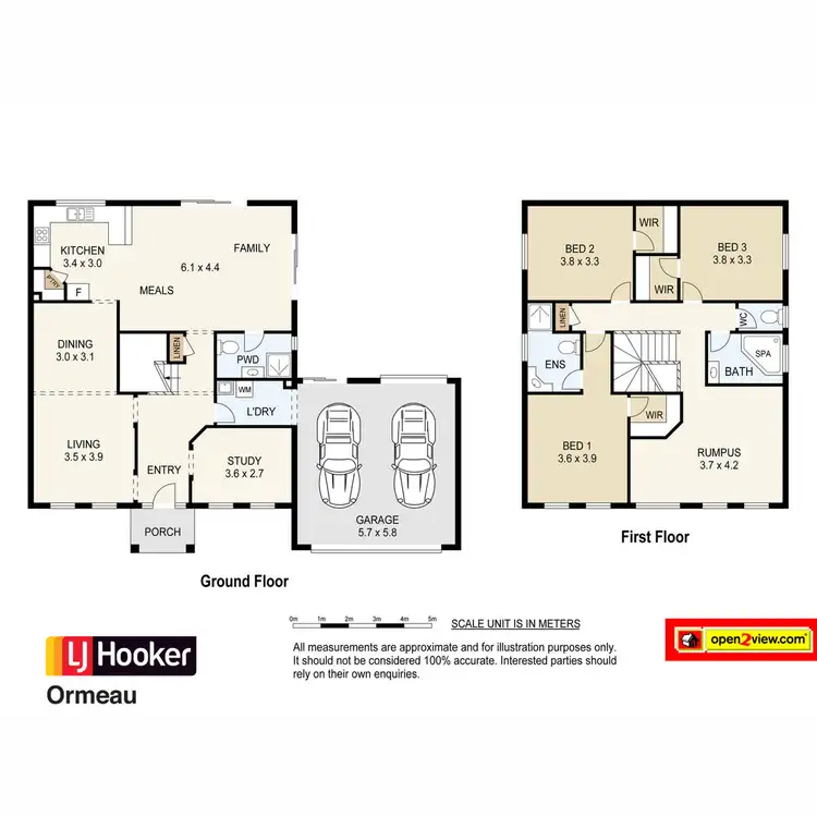 Floorplan of Homely house listing, 8 Rarotonga Rise, Pacific Pines QLD 4211