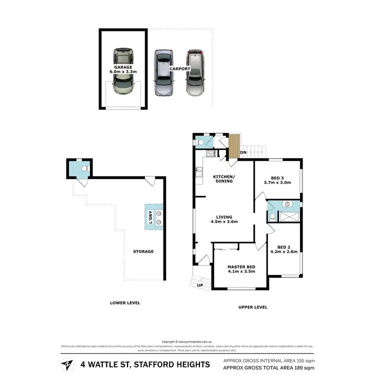 Floorplan of Homely house listing, 4 Wattle Street, Stafford Heights QLD 4053
