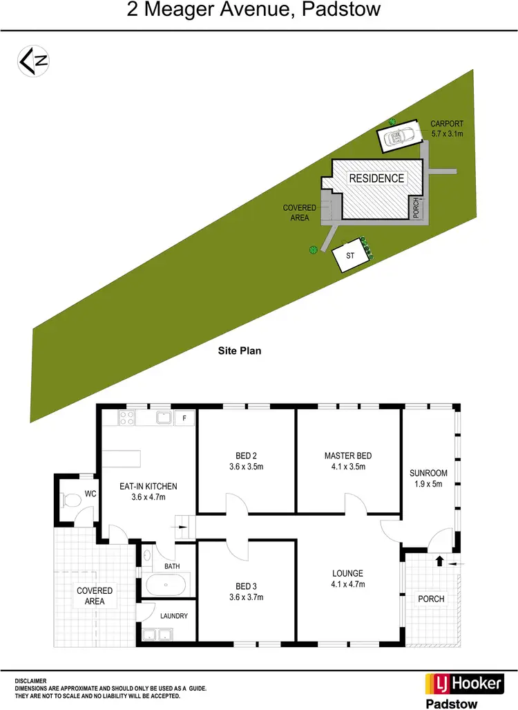Floorplan of Homely house listing, 2 Meager Avenue, Padstow NSW 2211