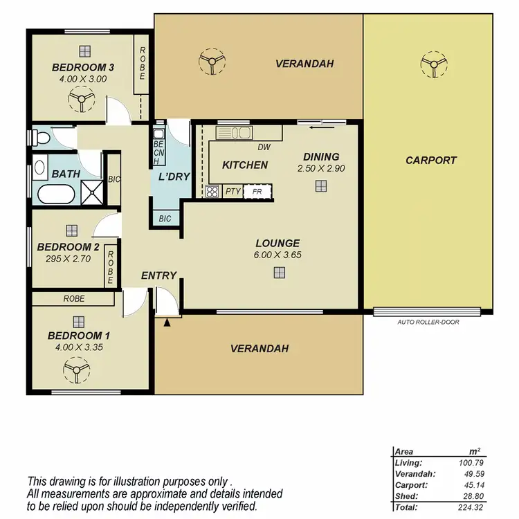 Floorplan of Homely house listing, 11 Araluen Street, Ridgehaven SA 5097