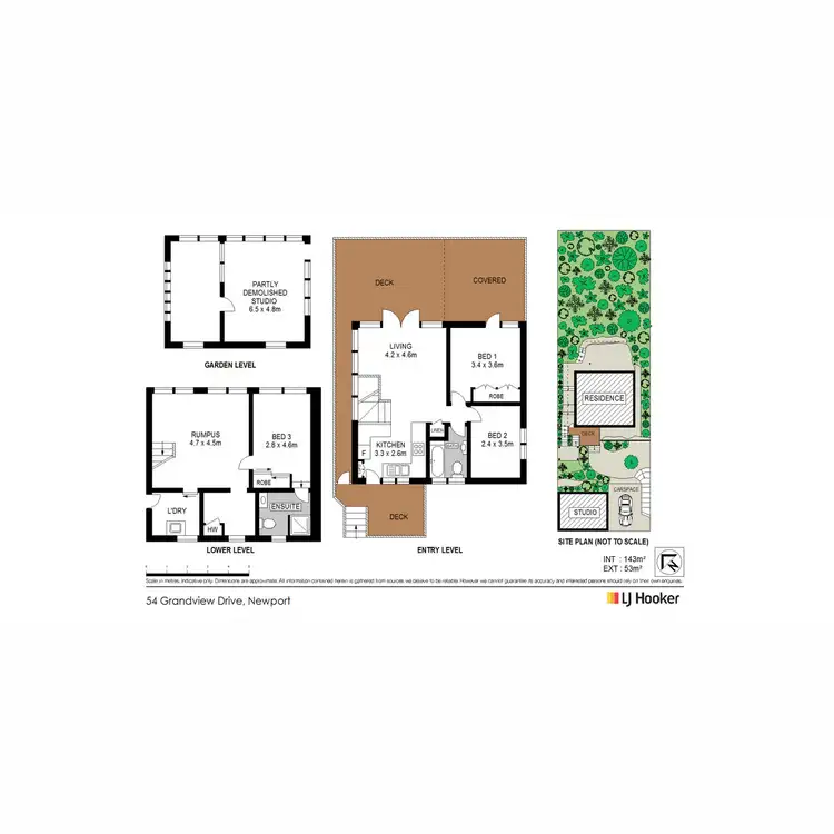 Floorplan of Homely house listing, 54 Grandview Drive, Newport NSW 2106