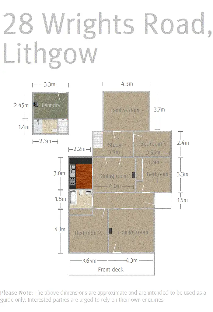 Floorplan of Homely house listing, 28 Wrights Road, Lithgow NSW 2790