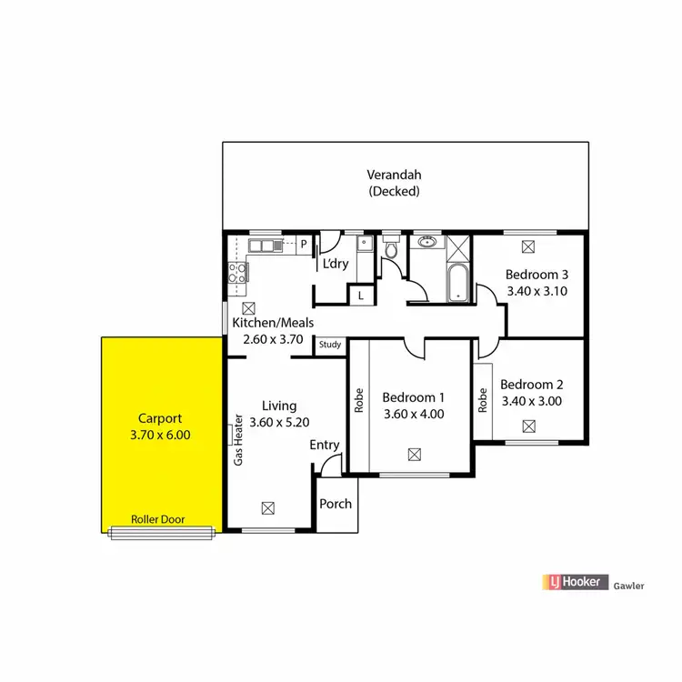 Floorplan of Homely house listing, 17 Liverpool Crescent, Salisbury East SA 5109