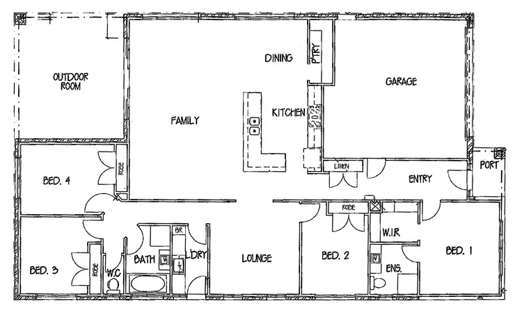 Floorplan of Homely house listing, 10 Wisteria Place, Paynesville VIC 3880