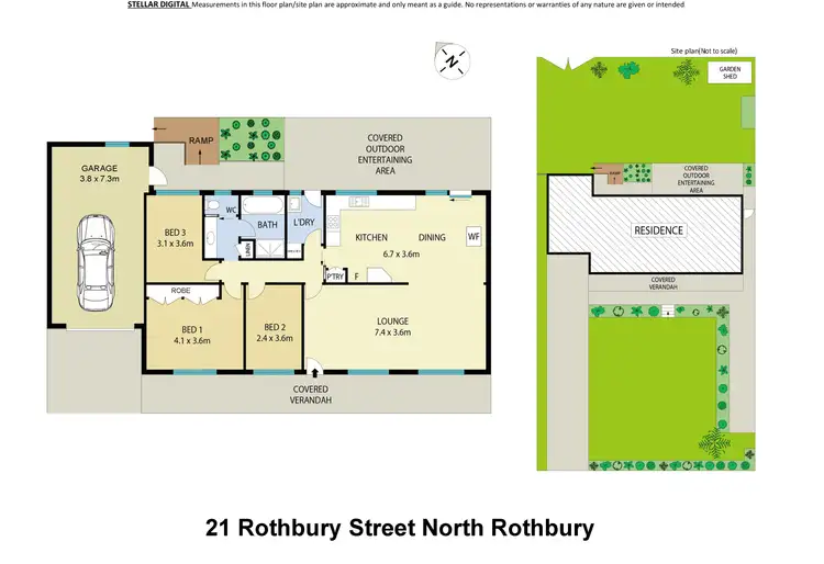 Floorplan of Homely house listing, 21 Rothbury Street, North Rothbury NSW 2335