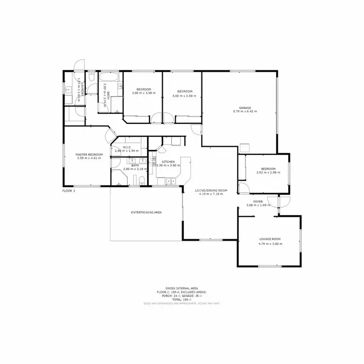 Floorplan of Homely house listing, 8 Dory Close, Redland Bay QLD 4165