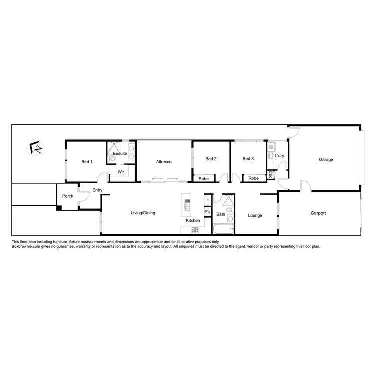 Floorplan of Homely house listing, 176 Saltwater Promenade, Point Cook VIC 3030
