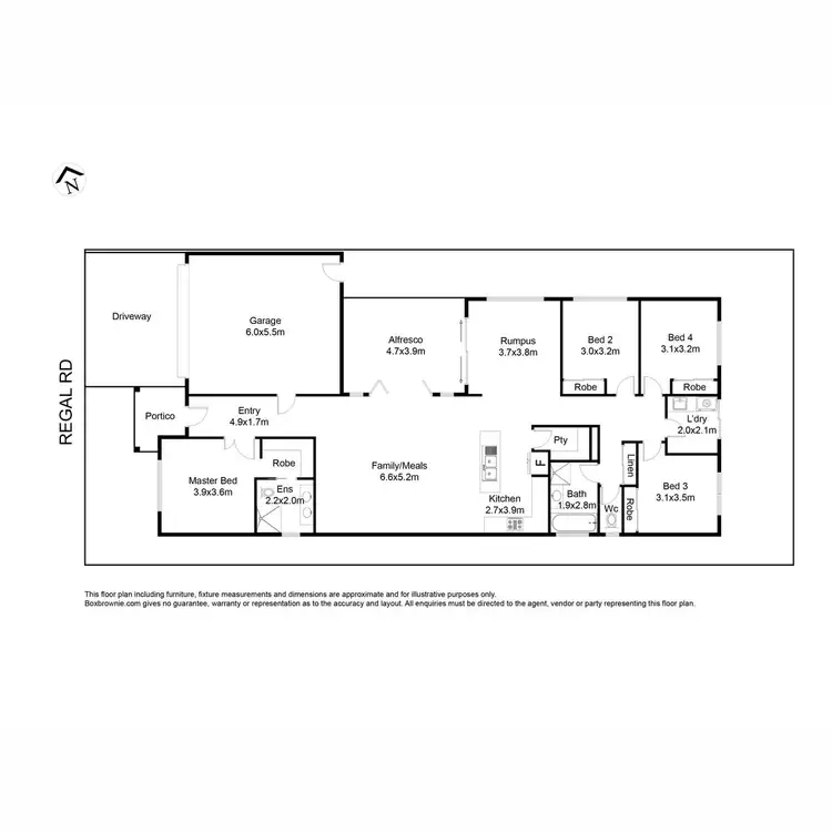 Floorplan of Homely house listing, 67 Regal Road, Point Cook VIC 3030