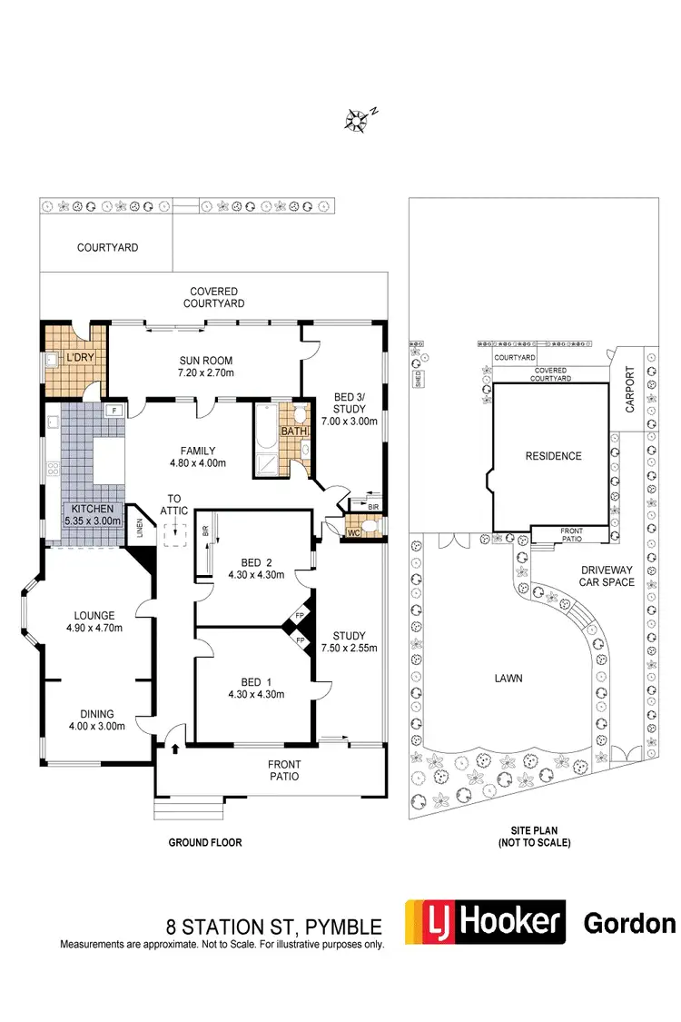 Floorplan of Homely house listing, 8 Station St, Pymble NSW 2073