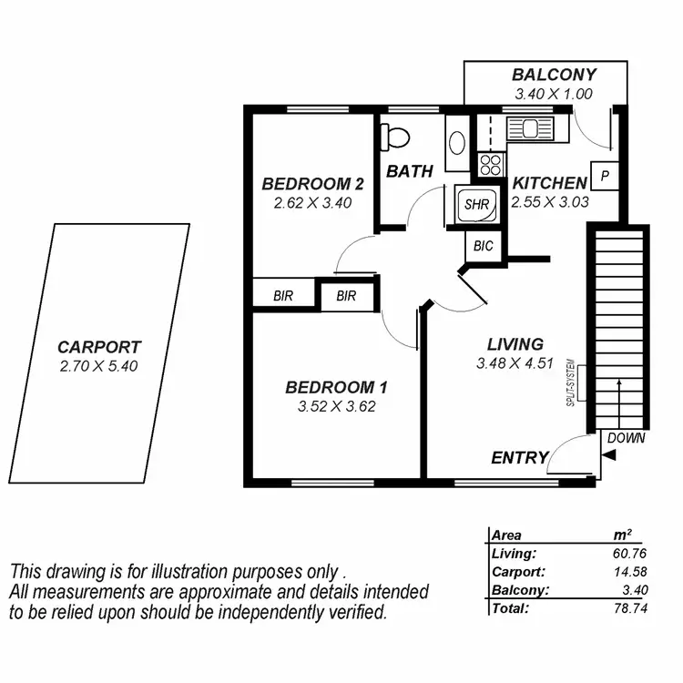 Floorplan of Homely unit listing, 17/27 Tudor Street, Dulwich SA 5065