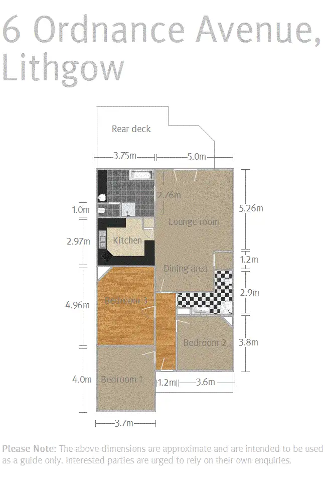 Floorplan of Homely house listing, 6 Ordnance Avenue, Lithgow NSW 2790