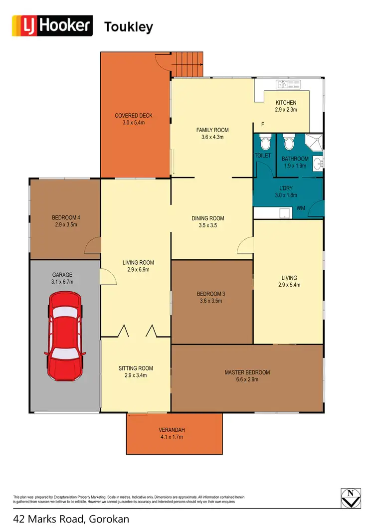 Floorplan of Homely house listing, 42 Marks Road, Gorokan NSW 2263