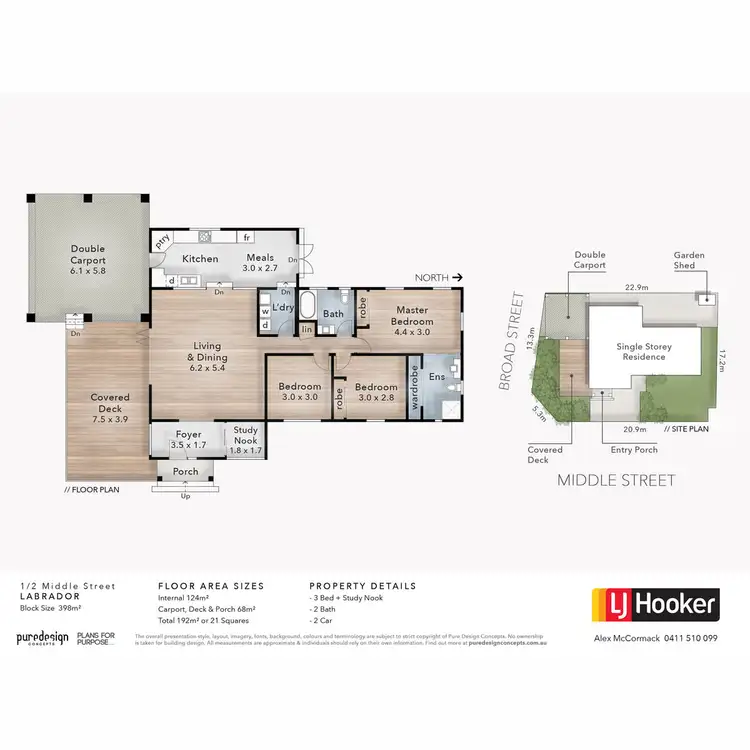 Floorplan of Homely house listing, 2 Middle Street, Labrador QLD 4215