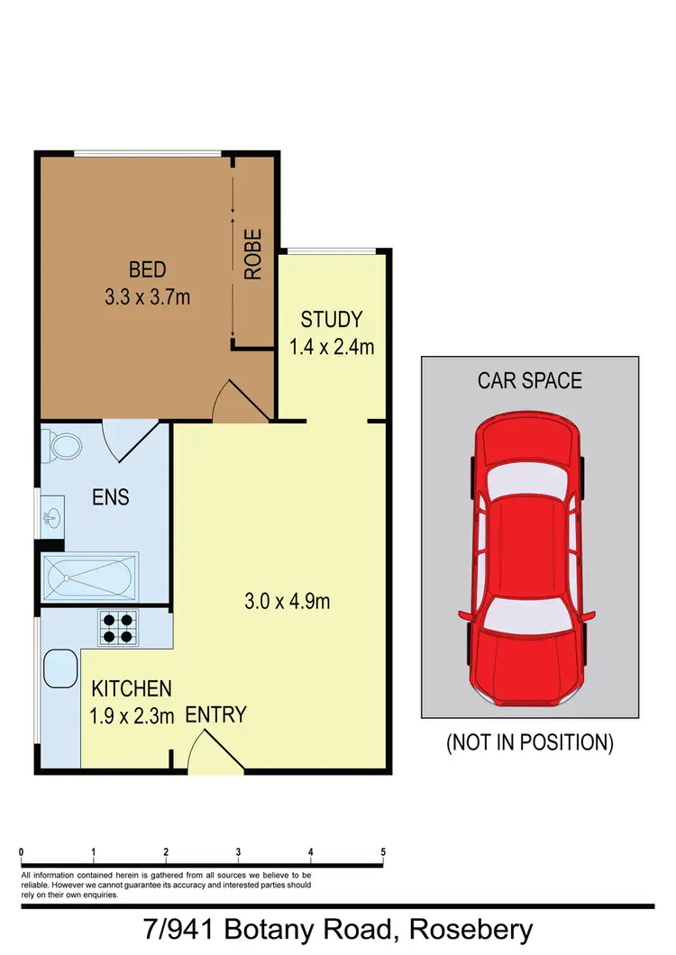 Floorplan of Homely apartment listing, 7/941 Botany Road, Rosebery NSW 2018