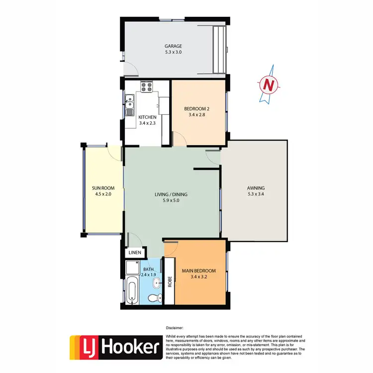 Floorplan of Homely house listing, 78 North Parade, Rooty Hill NSW 2766