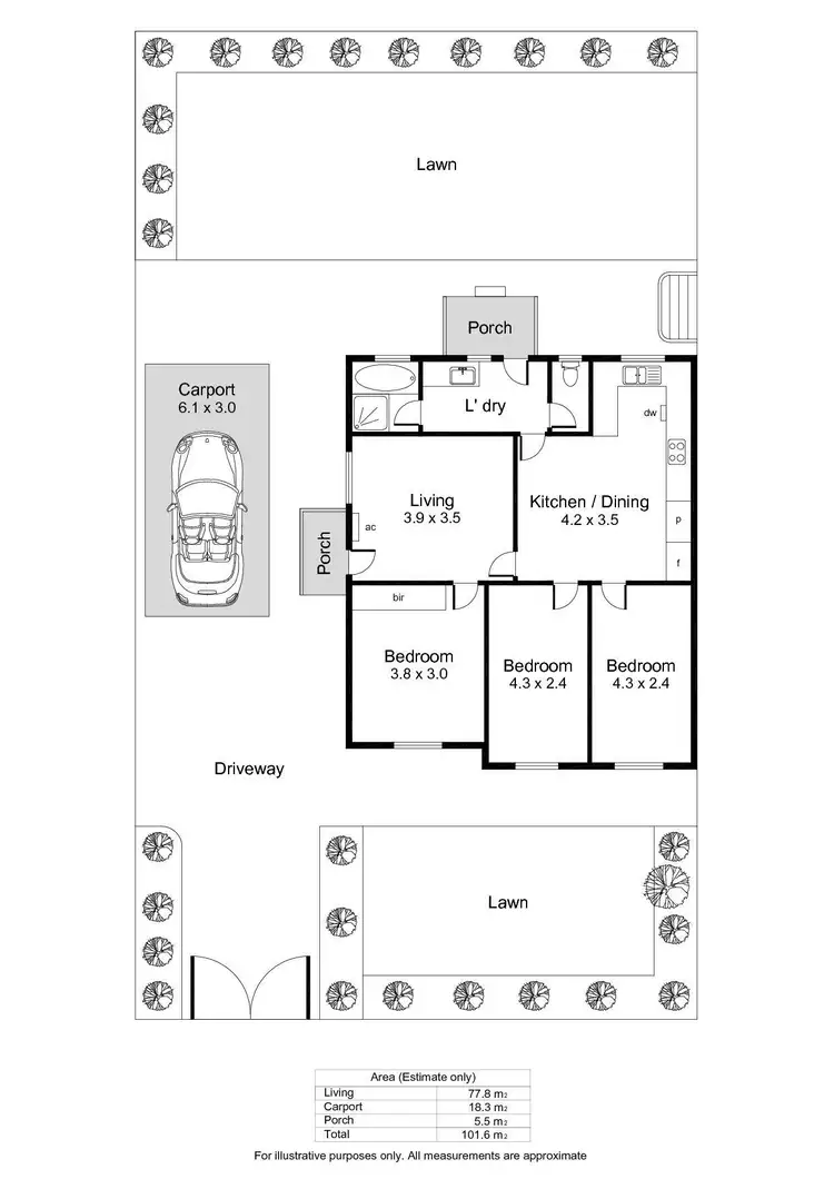 Floorplan of Homely house listing, 37a Ross Road, Hectorville SA 5073
