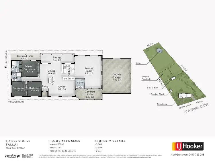 Floorplan of Homely house listing, 6 Alawara Drive, Tallai QLD 4213