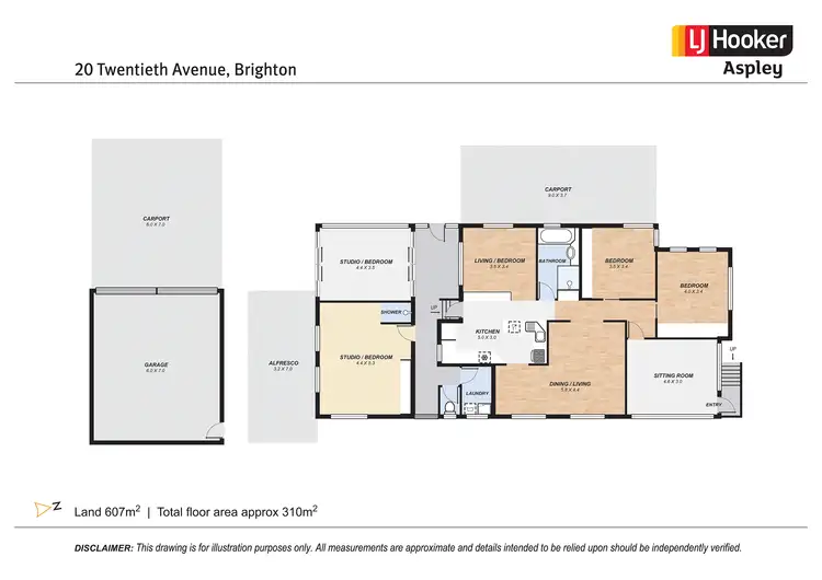 Floorplan of Homely house listing, 20 Twentieth Avenue, Brighton QLD 4017