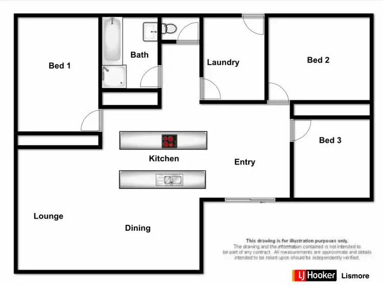 Floorplan of Homely house listing, 15 Belmore Street, Coraki NSW 2471