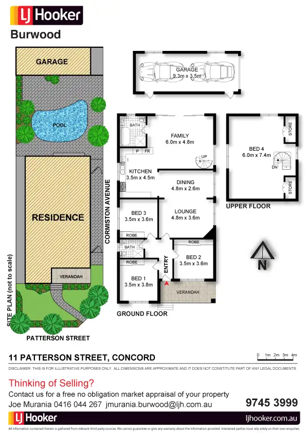 Floorplan of Homely house listing, 11 Patterson Street, Concord NSW 2137