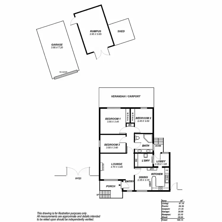 Floorplan of Homely house listing, 31 Yarcowie Avenue, Ingle Farm SA 5098