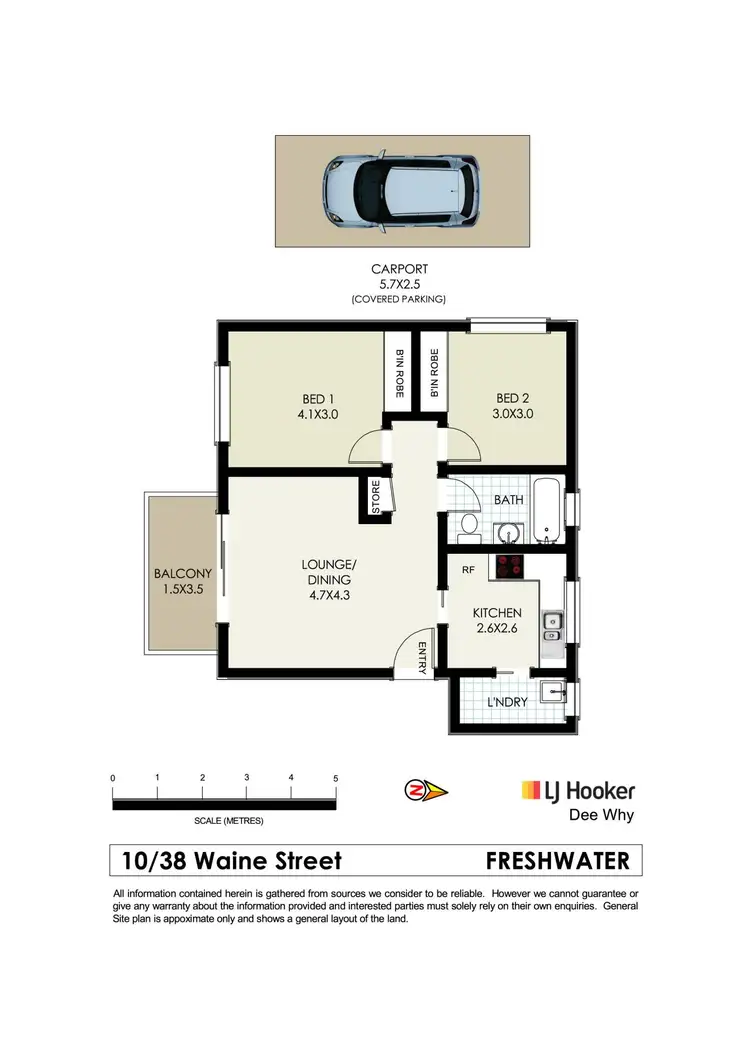 Floorplan of Homely apartment listing, 10/38 Waine Street, Freshwater NSW 2096