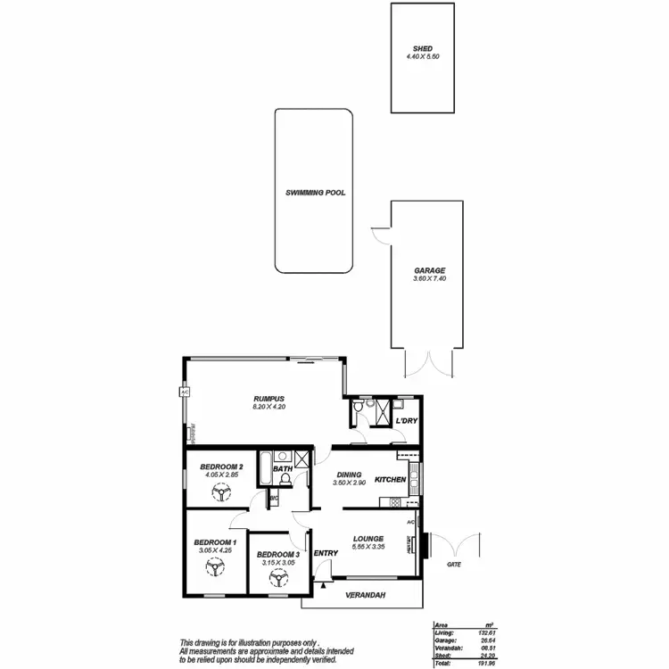 Floorplan of Homely house listing, 56 Lionel Avenue, Blair Athol SA 5084