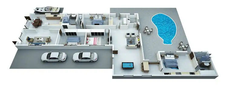 Floorplan of Homely house listing, 3 Katandra Close, Trinity Beach QLD 4879