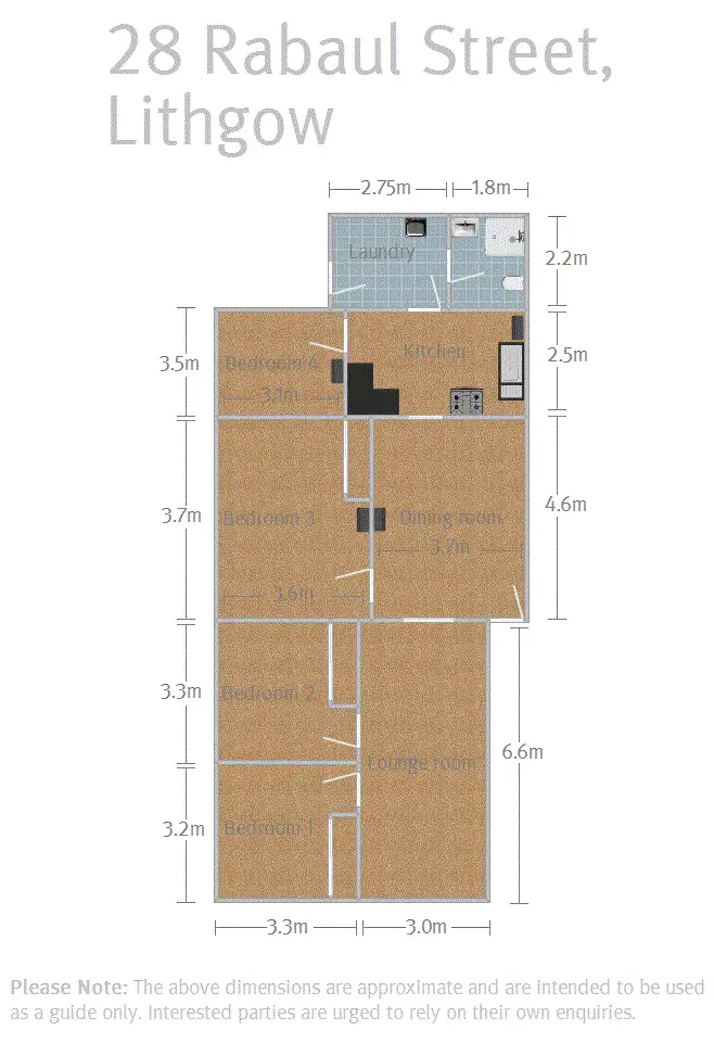 Floorplan of Homely house listing, 28 Rabaul Street, Lithgow NSW 2790