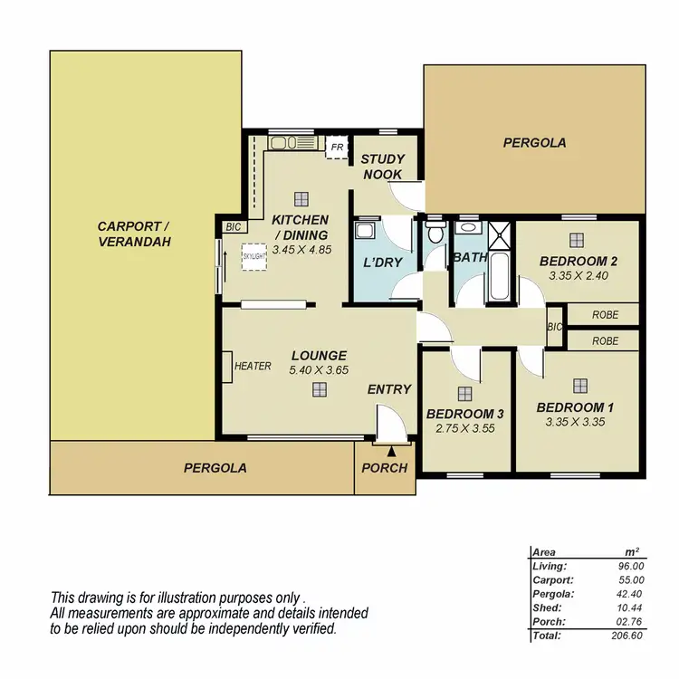 Floorplan of Homely house listing, 136 McKenzie Road, Elizabeth Downs SA 5113