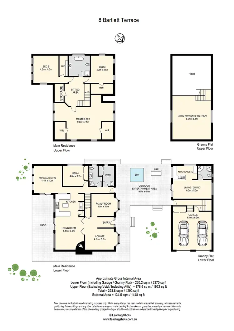 Floorplan of Homely house listing, 8 Bartlett Terrace, Redland Bay QLD 4165