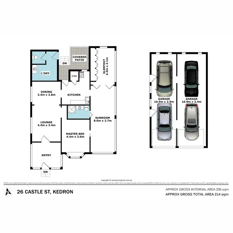 Floorplan of Homely house listing, 26 Castle Street, Kedron QLD 4031