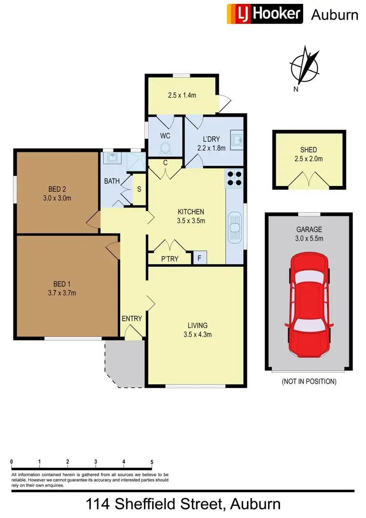Floorplan of Homely house listing, 114 Sheffield Street, Auburn NSW 2144