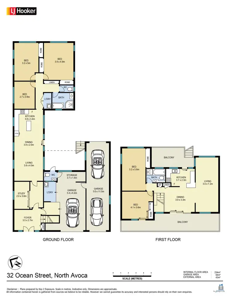 Floorplan of Homely house listing, 32 Ocean Street, North Avoca NSW 2260