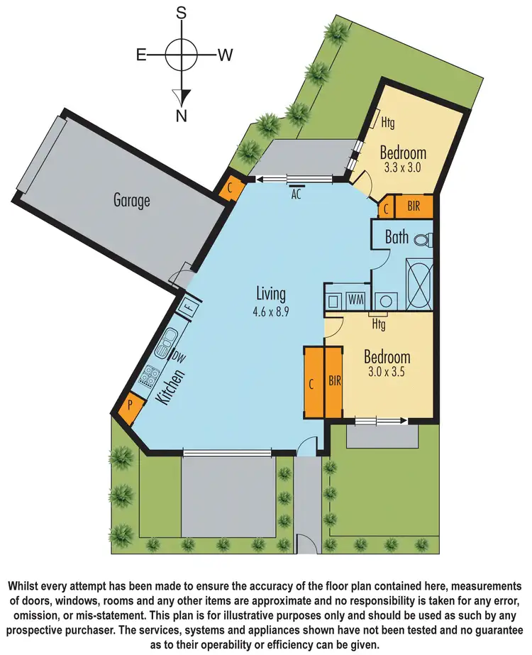 Floorplan of Homely unit listing, 1/19-27 Connell Lane, Dandenong VIC 3175