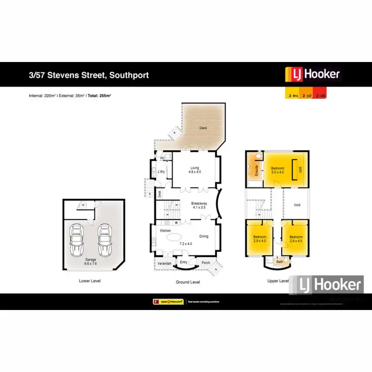 Floorplan of Homely house listing, 3/57 Stevens Street, Southport QLD 4215