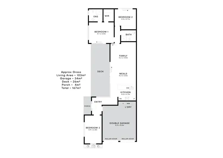 Floorplan of Homely house listing, 1 Maramba Avenue, West Lakes SA 5021