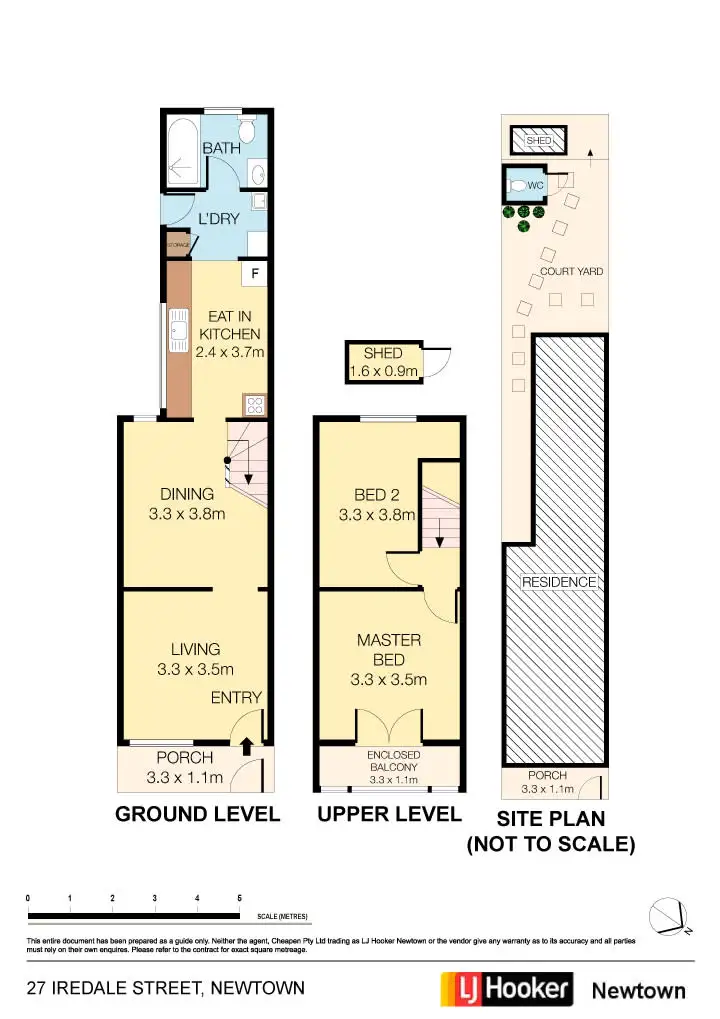 Floorplan of Homely house listing, 27 Iredale Street, Newtown NSW 2042