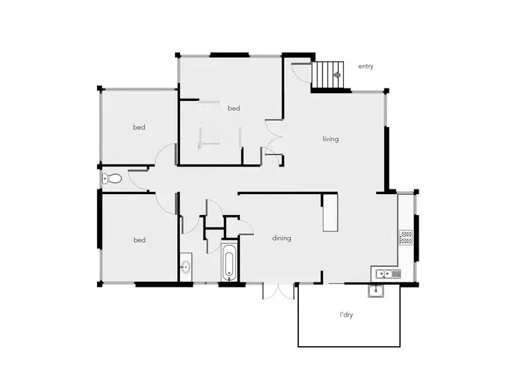 Floorplan of Homely house listing, 7 Holmes Street, Stratford QLD 4870