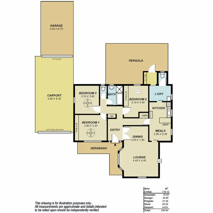 Floorplan of Homely house listing, 13 Bowood Street, Elizabeth Park SA 5113