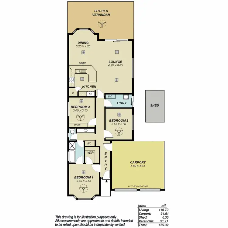 Floorplan of Homely house listing, 31 Springbank Boulevard, Burton SA 5110